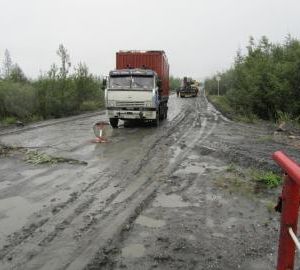 В Якутии затопило автодорогу «Колыма»