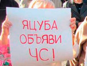 В Севастополе на митинге против пескососов потребовали отставки Яцубы (ФОТО, ВИДЕО)