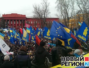 В киевском парка Шевченко многотысячный митинг скандирует – «Зека – на елку!» (ФОТО, ВИДЕО)