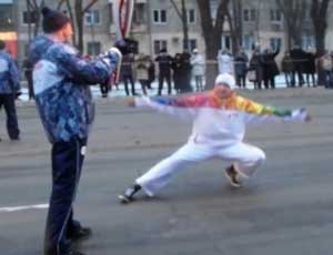 На олимпийскую лезгинку в Брянске ответили «Яблочком» в Ростове-на-Дону (ВИДЕО)