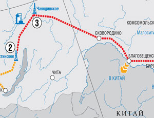 Чаяндинское месторождение карта