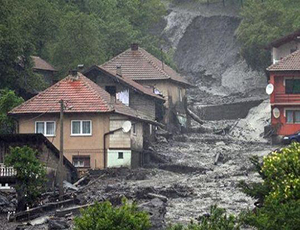 Бывшую Югославию затопило второй раз за год