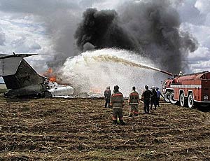 В Волгоградской области рухнул бомбардировщик Су-24