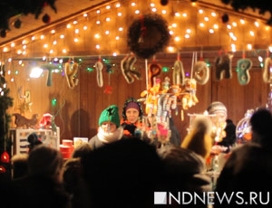 Глинтвейн, пряники и горячие баварские парни – в Екатеринбурге открылась европейская рождественская ярмарка (ВИДЕО)