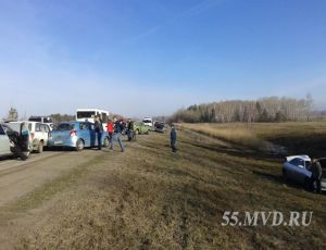 В Омской области из-за тумана случилось три крупных ДТП (ФОТО)