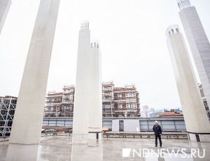 В Екатеринбурге появились свои «белые столбы» (ФОТО)