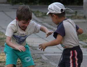 Отцы заставляли своих детей участвовать в кулачных боях