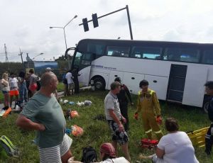 В Таиланде у автобуса с российскими туристами отказали тормоза (ФОТО)