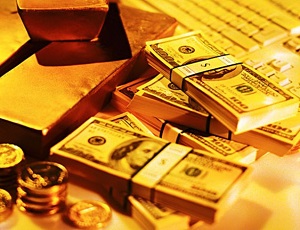 Банк России сокращает золотые резервы / За квартал объем резерва драгметаллов снизился на 5 млрд долларов