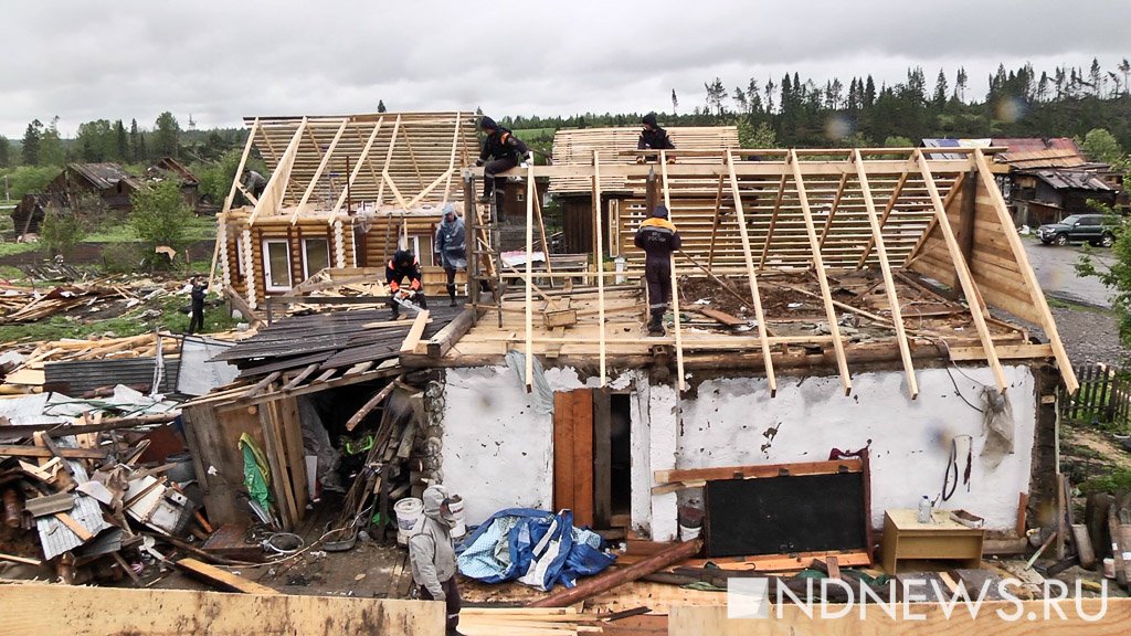 Жертвам урагана в Зауралье дадут денег на капремонт домов