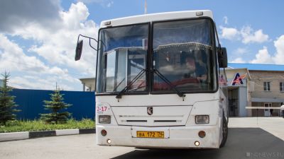 Большие автобусы уйдут с маршрута, соединяющего Челябинск и Копейск