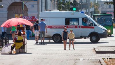 В ЦМК Симферополя рассказали о состоянии ребёнка, которого сбила «скорая»