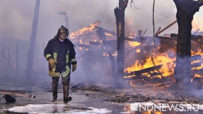 В Кургане из-за «первомайского» пожара, когда сгорел целый квартал, возбудили дело