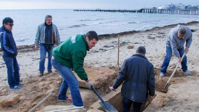 На пляже в Крыму нашли детскую могилу