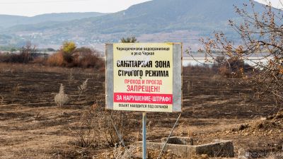 Объем воды в водохранилищах Крыма начал уменьшаться