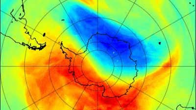 Ученые: над Антарктидой закрылась озоновая дыра, но она может открыться вновь
