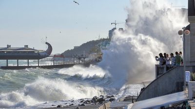 После землетрясения в Ялте на Крым обрушится непогода