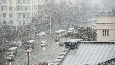 На Средний Урал идут сильные снегопады