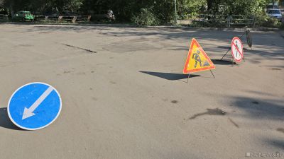 В Челябинске на месяц перекрыли одну из центральных магистралей