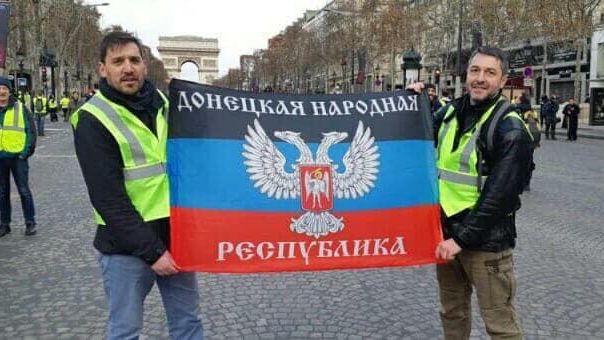 Украина обвинила Россию в организации беспорядков в Париже