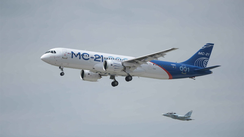 Названа дата начала регулярных полетов новейших самолетов МС-21