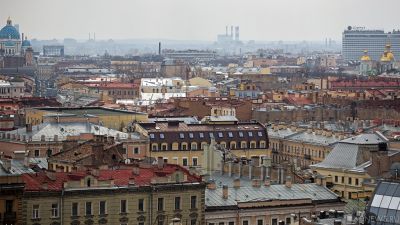 В Петербурге во время занятий рухнула крыша университета (ВИДЕО)