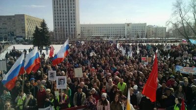 «Русский Север – не свалка! Губернатора на помойку!»: Архангельск вышел на митинг против полигона для мусора из Москвы