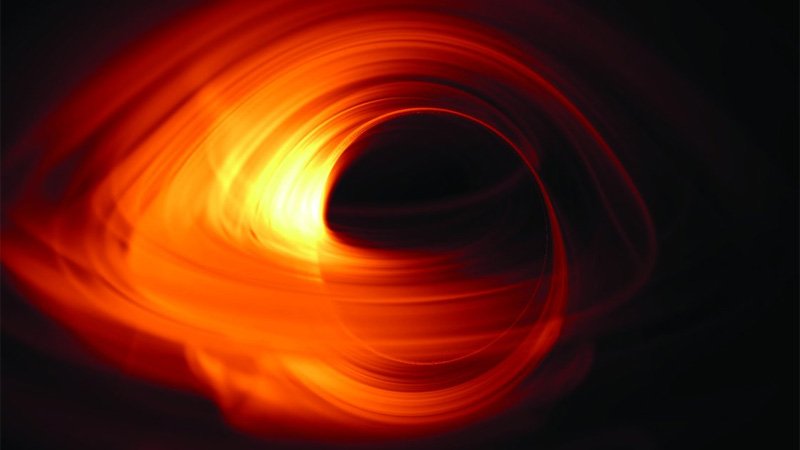 Картинки черной дыры в космосе настоящий