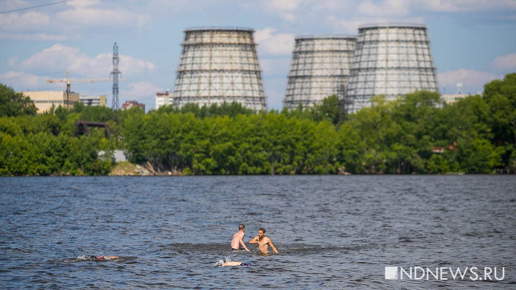 Екатеринбург ставит температурные рекорды летней жары