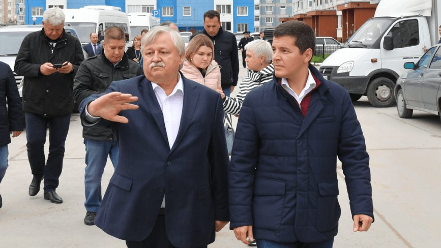 Губернатор Артюхов сделал замечание мэру Новому Уренгоя