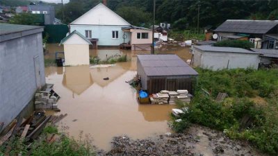 Под водой более 100 домов: в затопленном Владивостоке введен режим ЧС