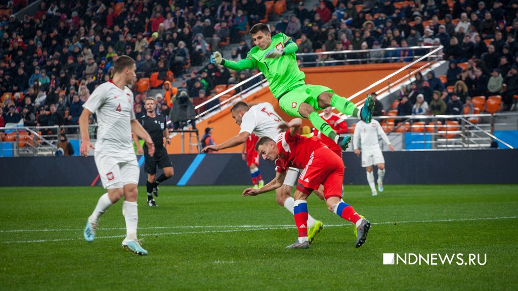 Молодежная сборная сыграла вничью против Польши, сравняв счёт на последних минутах (ФОТО)