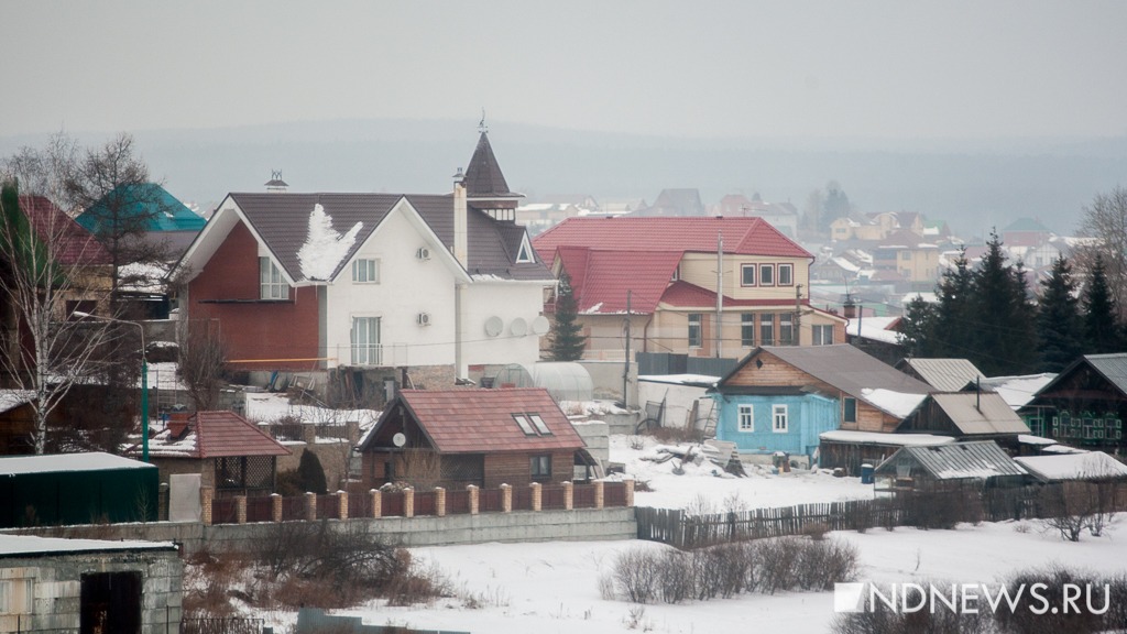 На Урале стали строить в полтора раза больше частных домов