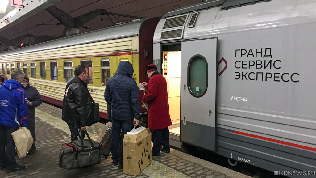 В майские праздники поезда в Крым не удалось заполнить на 100 процентов