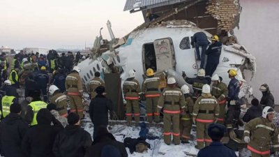 МВД Казахстана отмело одну из версий крушения Fokker-100 под Алма-Атой