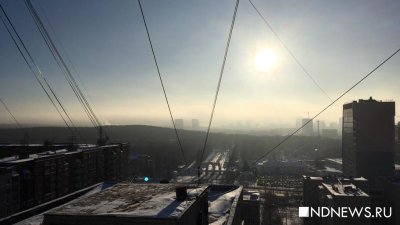 Екатеринбург накрыл зимний туман (ФОТО)