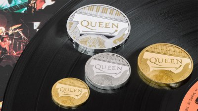 В Британии презентовали монету в честь группы Queen (ФОТО, ВИДЕО)