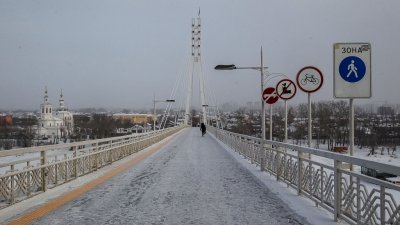 В Тюмени построят второй пешеходный мост через реку Тура