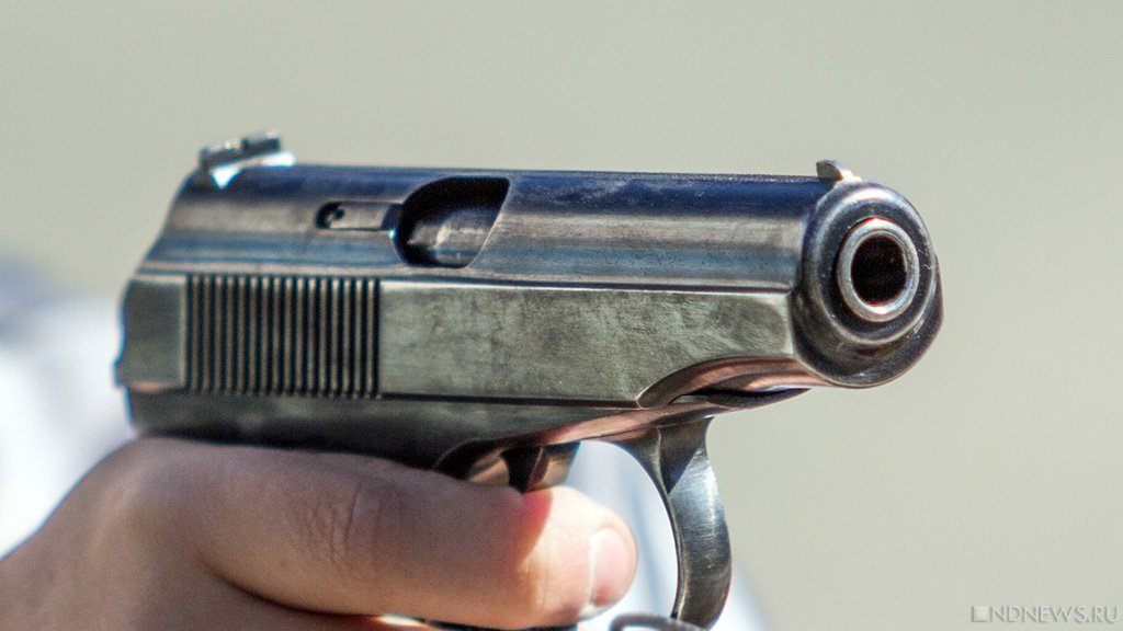 Житель Югры расстрелял дорожный знак из пистолета