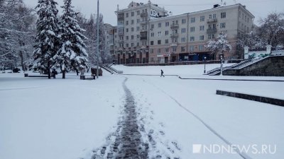 На Урал идет холодный фронт со снегом