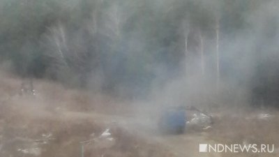 В Краснолесье взорвался мусоровоз (ФОТО)
