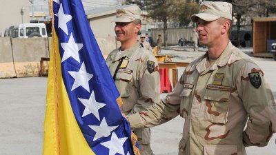 Британские военные переброшены в Боснию