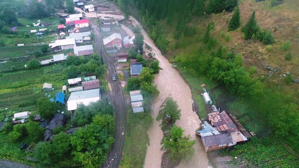 В Нижних Сергах подсчитали количество разрушенных после наводнения домов