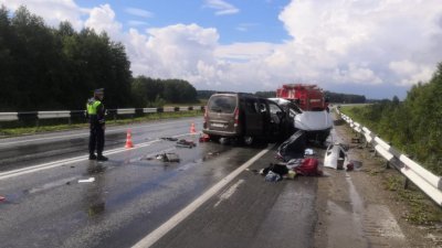 На мокрой трассе в ДТП погибли четыре человека, еще четверо в больнице (ФОТО)