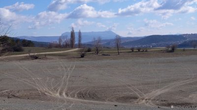 Уровень воды в водохранилищах Симферополя упал до критических отметок