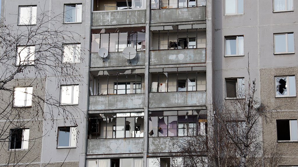 В Челябинске начали восстанавливать дом, пострадавший от взрыва в ГКБ №2