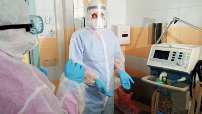 В тетюхинском госпитале открылось отделение для коронавирусных пациентов
