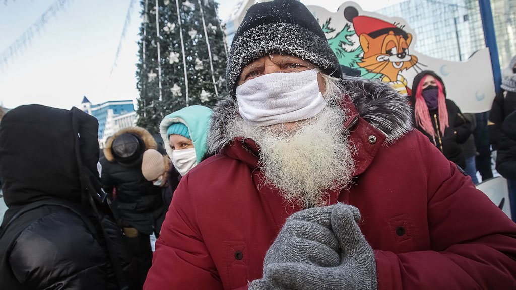 Тюменского «Деда Мороза» будут судить за участие в акции в поддержку Навального