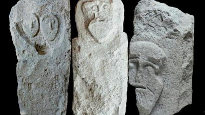 В Крыму обнаружили уникальную коллекцию каменных изваяний позднескифской культуры