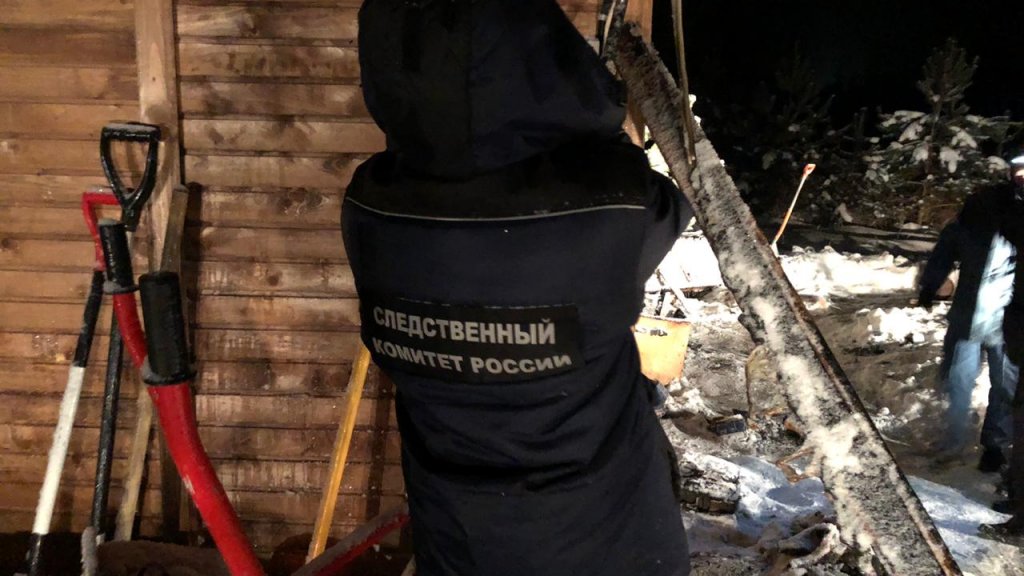 На пожаре в Тверской области погибли четверо мужчин